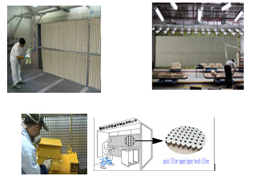 干式噴房專用油漆過濾紙（器）